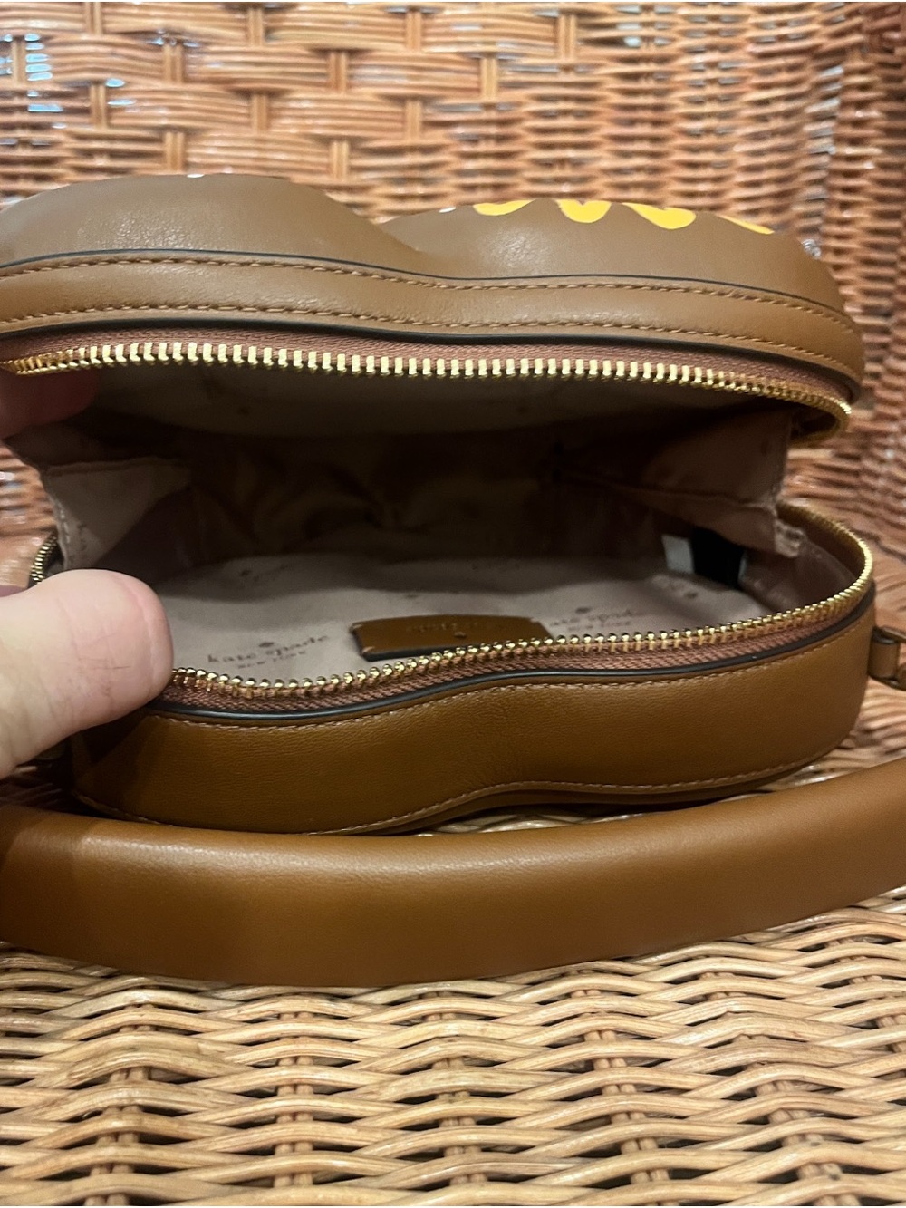 kate spade Brown Pretzel Crossbody Bag - Picture 3 of 3